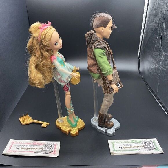 Ever After High Ashlynn Ella and Hunter Huntsman Wave One Dolls‎ - Picture 2 of 3